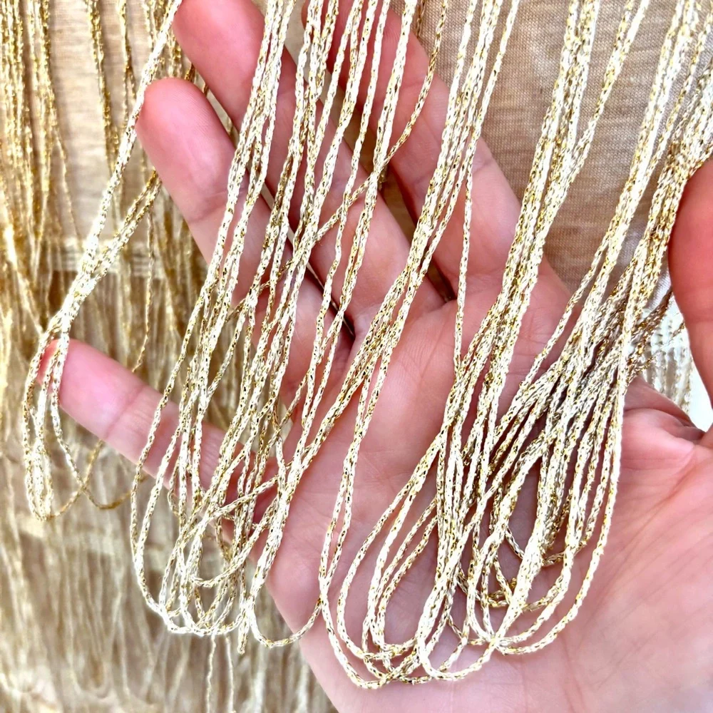 Cupio Fringe Long Tank Top Size Medium Southwestern Sheer Festival Rodeo Cowgirl - Picture 5 of 10